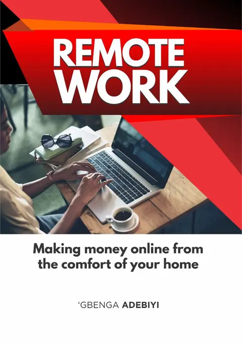 Remote Work Ebook | Making Money Online From The Comfort Of Your Home With Remote Jobs