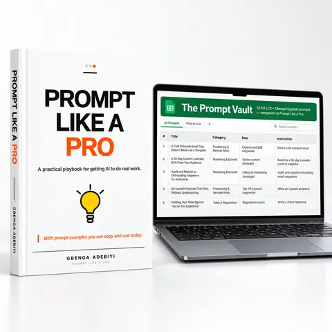 PROMPT LIKE A PRO